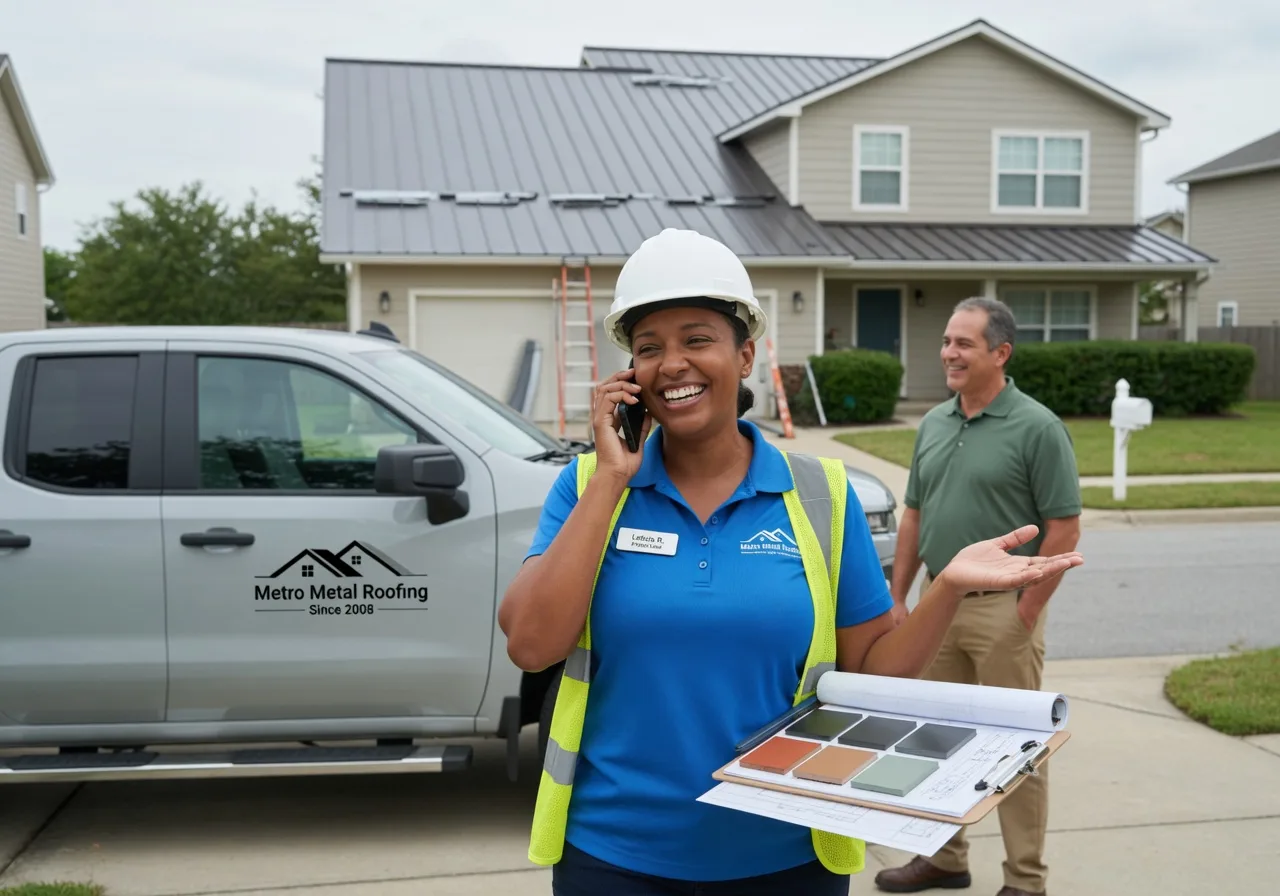 Storm Damage Metal Roof Repair in Gene Autry, OK